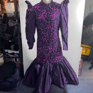 80’s vintage wedding dress made in the USA